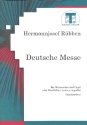 Deutsche Messe fr Mnnerchor und Orgel Partitur