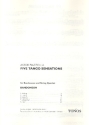 Nuestro tiempo fr Bandoneon, Violine, E-Gitarre, Kontraba und Klavier Stimmen