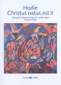 Hodie Christus Natus est vol.2 European Christmas Songs for mixed voices Chorbuch