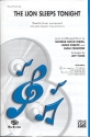 The Lion sleeps tonight for 3-part mixed chorus and optional rhythm section,  score