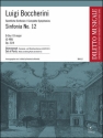 SINFONIE D-DUR NR.12 OP.21,4 G496 FUER ORCHESTER, STIMMENSET (HARMONIE+ STREICHER 4-3-2-2-1)