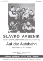 Auf der Autobahn  fr Akkordeon (mit Bb-Stimme)