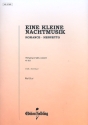 Romance und Menuetto aus Eine kleine Nachtmusik fr Akkordeonorchester,   Partitur