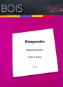 Rhapsodie pour flte( Violon)  et piano