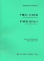 4 Lieder auf Texte von Robert Walser fr Sopran und Violoncello (en/dt)