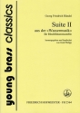 Suite Nr.2 aus der Wassermusik fr 4 Trompeten, Horn (F), Posaune und Tuba,   Partitur und Stimmen
