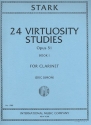 24 virtuosity studies op.51 vol.1 (nos.1-12) for clarinet