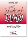 A Taste of Tango 12 piano solos