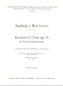 Konzert C-Dur Nr.1 op.15 fr Klavier und Streicher Violoncello