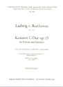 Konzert C-Dur Nr.1 op.15 fr Klavier und Streicher Violoncello