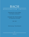 Konzert E-Dur Nr.2 BWV1053 fr Cembalo und Streicher fr 2 Klaviere