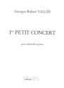 Petit concert no.1 pour violoncelle et piano