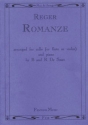 Romanze (1902) fr Violoncello (Flte/Violine) und Klavier