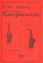 First Album for young Saxophonists for Bb saxophone and piano