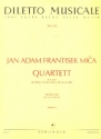 Quartett C-Dur fr Oboe und Streichtrio Stimmen