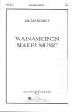 Wainamoinen makes music fr Frauenchor (SSAA) und Harfe (Klavier) Chorpartitur