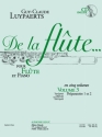 De la flte vol.3 (+CD) pices pour flte et piano (prparatoire 1+2) (texte fr/dt/en/sp)