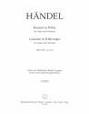 Konzert B-Dur HWV290 op.4,2 fr Orgel und Orchester Cembalo