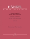 Konzert g-Moll Nr.3 HWV287 fr Flte (Oboe) und Streichorchester Klavierauszug