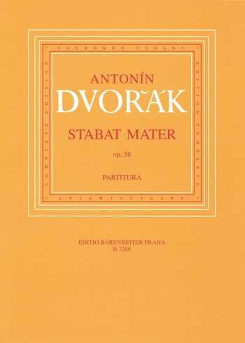 Stabat mater op.58 fr Soli, Chor und Orchester Studienpartitur