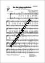 Ja das ist unser Leben f�r M�nnerchor und Klavier Klavierpartitur
