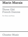 3 Old French Dances  for oboe and piano