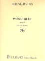 Passacaille op.35 pour flte et piano