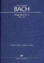 Magnificat D-Dur BWV243  fr Soli (SSATB), Chor (SSATB) und Orchester Klavierauszug
