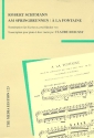 Am Springbrunnen Transkription fr Klavier von Claude Debussy