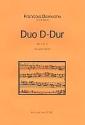 Duo D-Dur op.3,2 fr 2 Flten Spielpartitur (mit Faksimile)
