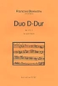 Duo D-Dur op.3,2 fr 2 Flten Spielpartitur (mit Faksimile)