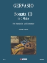 SONATA DO MAGGIORE NO.1 PER MANDOLINO E BC