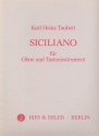 Siciliano fr Oboe und Klavier