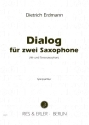 Dialog fr 2 Saxophone (AT) spielpartitur