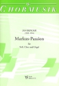 Markus-Passion fr Soli, gem Chor und Orgel Partitur