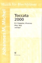 Toccata 2000 fr 2 Trompeten, 3 Posaunen (Horn, Tuba) und Orgel Partitur