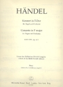 Konzert F-Dur op.4,5 HWV293 fr Orgel und Orchester Cello / Ba / Fagott