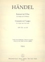 Konzert F-Dur op.4,4 HWV292 fr Orgel und Orchester Orgel