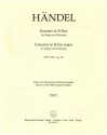 KONZERT B-DUR OP.4,6 HWV294 FUER ORGEL UND ORCHESTER ORGEL