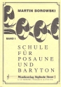 Schule fr Posaune und Baryton Band 1 