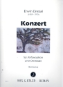 Konzert fr Altsaxophon und Orchester fr Altsaxophon und Klavier