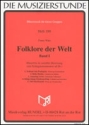 Folklore der Welt Band 1 fr Blsertrio in variabler Besetzung (4 Stimmen, Percussion, Drums ad lib)