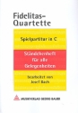 Fidelitas-Quartette  Spielpartitur in C
