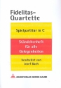 Fidelitas-Quartette  Spielpartitur in C