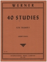 40 studies for trumpet herbst, fr., arr. lyman, w., ed.