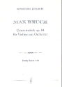 Conzertstck op.84 fr Violine und Orchester Studienpartitur