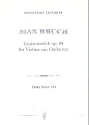 Conzertstck op.84 fr Violine und Orchester Studienpartitur