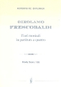 Fiori musicali in partitura a quattro fr 4 instrumente Studienpartitur