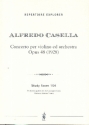 Konzert a-Moll op.48 fr Violine und Orchester Studienpartitur (1928)