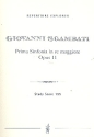 Prima sinfonia re maggiore op.11 fr Orchester Studienpartitur
